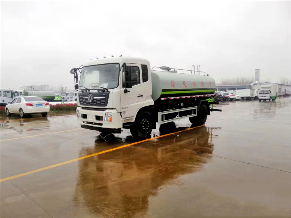 國六東風天錦13方灑水車