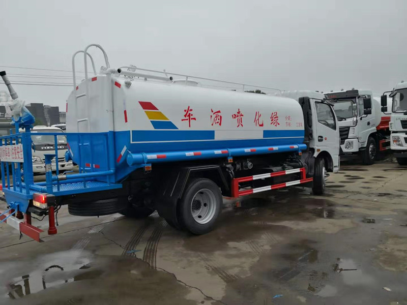 國六東風凱普特8噸灑水車廠家報價