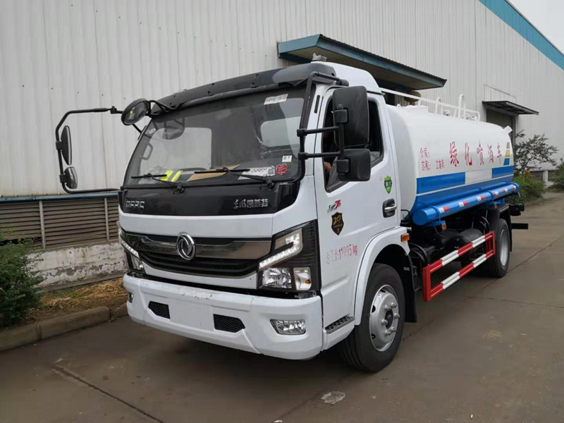 國六東風凱普特8噸灑水車廠家報價