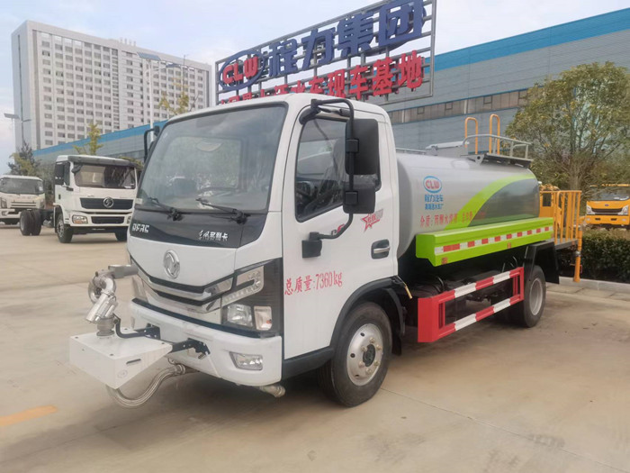 國六小型灑水車_東風(fēng)多利卡5方灑水車_ 5噸灑水車價格_程力灑水車廠家